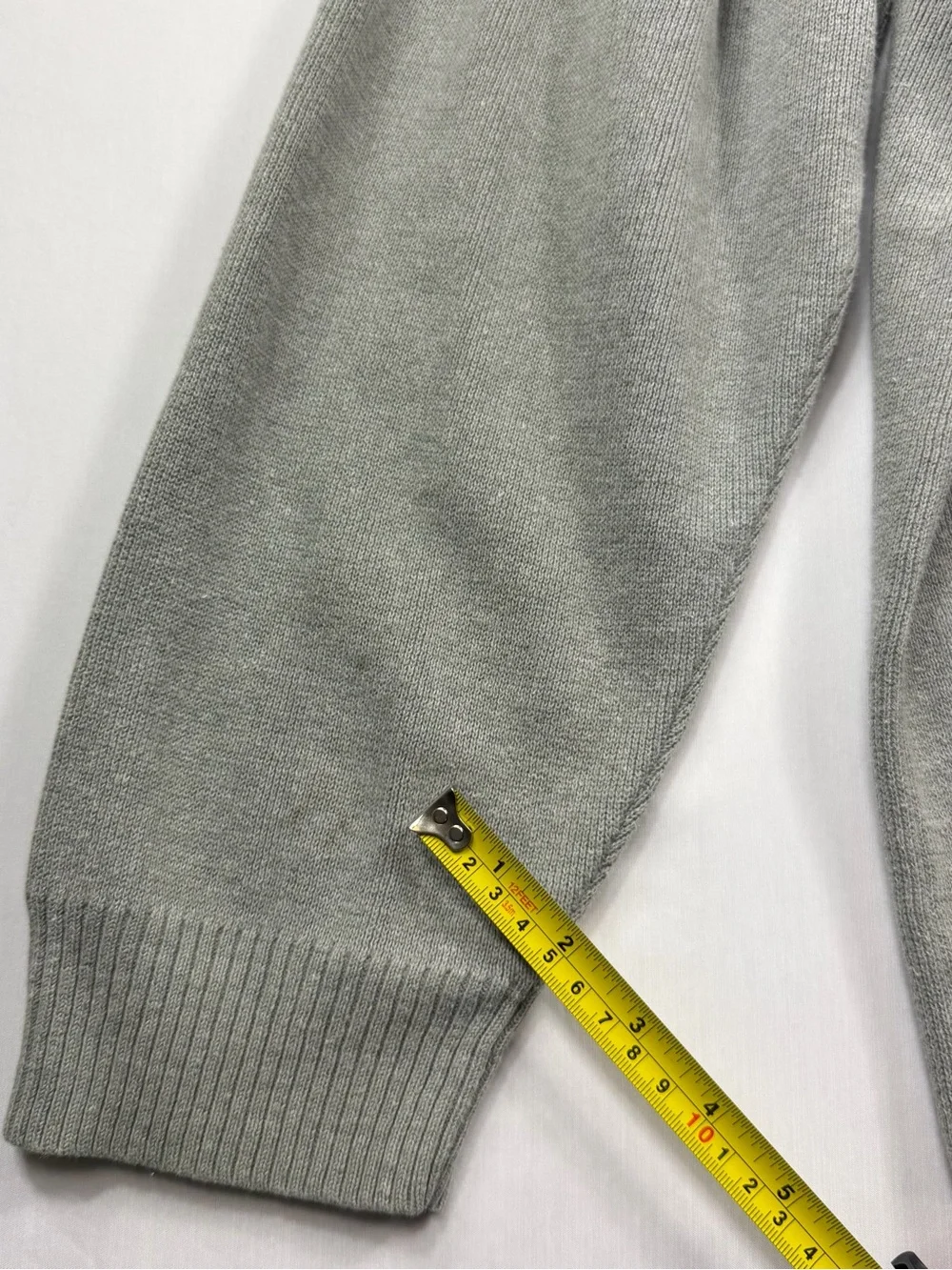 Enyce Est 96 Summit Series Vintage Y2K Gray Knit Striped Sweatshirt Men’s Sz XXL